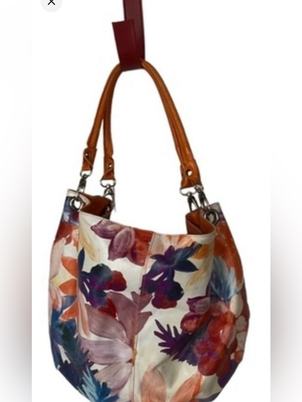 Maurizio Taiuti Floral Multicolor Bag